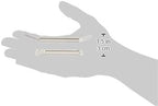 Officemate Premium Prong Fasteners, Complete Set, 1 Inch, Box of 50 Office Paper Clamp (99710), Silver