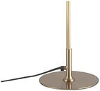 JONATHAN Y Iris 59.5" Modern LED Integrated Floor Lamp Metal, Gold