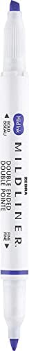 Zebra Pen Mildliner Double-Ended Highlighter Set, Broad and Fine Point Tips, Ideal for Bible Highlighting, No Bleed, 30 Pastel and Neutral ink Colors, Pack of 30