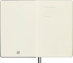 Moleskine Classic Expanded Notebook, Hard Cover, Large (5" x 8.25") Ruled/Lined, Black, 400 Pages