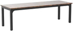Tribesigns 78.7 Inches Extra Long Computer Desk 2 Person Desk, Double Long Desk, Workstaion for Home Office, Brown+Black