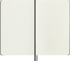 Moleskine Classic Expanded Notebook, Hard Cover, Large (5" x 8.25") Plain/Blank, Black, 400 Pages