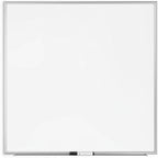 U Brands Magnetic Dry Erase Board White Board, 36" x 36", Silver Aluminum Frame, Includes Marker