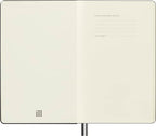 Moleskine Classic Expanded Notebook, Hard Cover, Large (5" x 8.25") Plain/Blank, Black, 400 Pages