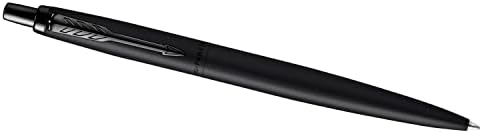 Parker Jotter XL Ballpoint Pen, Monochrome Matte Black, Medium Point, Blue Ink, Gift Box - Smooth Writing, Signature Design, Stationary, Desk Essentials