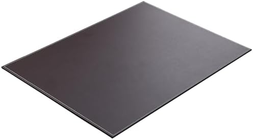 KINGFOM Desk Pad & Mat 24" x 18" Protector Large Mouse Pad PU Leather for Desktops and Laptops (Brown)