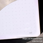 TIEFOSSI Dot Journal Notebook for Women Men, 160GSM Notebook