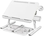 SONGMICS Bed Laptop Desk, Foldable, Adjustable Height, 15.7 x 22 Inches