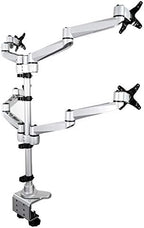 StarTech Desk Mount Quad Monitor Arm up to 30in, 24.8lb/11.3kg (ARMQUADPS)