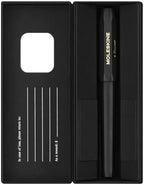Moleskine x Kaweco, Roller Pen, 0.7mm Point, Black with Black Ink