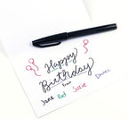 Pentel® Sign Pens®, Fine Point, 2.0 mm, Black Barrel, Black Ink, Pack Of 24 Pens