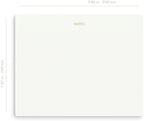 Pinesman Desk Notepad, Dotted, 3-Pack, 150 Tear-Off Sheets, 9.8 x 7.9 in
