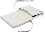 College Ruled Notebook B5, Total 376 Numbered Pages 7.6'' x 10''(YELLOW)