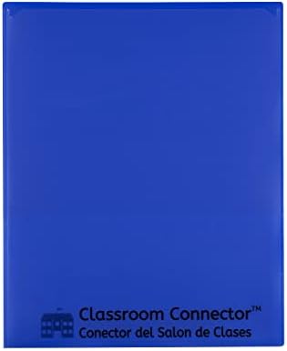 C-Line Classroom Connector School-to-Home Folders, Blue, 10 per Box (32505)