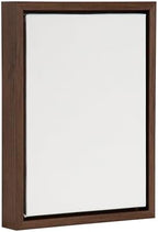 Kate and Laurel Sylvie Blank Framed Canvas Wall Art; 10x13 Brown; Modern Empty Canvas for Paint-Your-Own Art; Ready to Paint Premium Canvas Already Framed