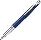 Cross ATX Translucent Blue Lacquer Rollerball Pen, Medium Point, Black Ink