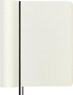 Moleskine Classic Expanded Notebook, Soft Cover, Large (5" x 8.25") Squared/Grid, Black, 400 Pages