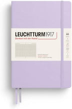 LEUCHTTURM1917 - Notebook Hardcover Medium A5-251 Numbered Pages for Writing and Journaling (Lilac, Squared)