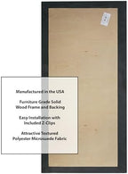 ATS Acoustic Panel 24x48x4 Inches, Square Edge, with Microsuede Fabric (Mercury)