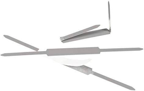 GBC Self-Adhesive Fasteners, 2" Capacity, Economy, 100 Fasteners/Box (70020)