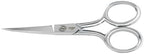 Gingher 4" Curved Embroidery & Applique Scissors for Crafting & Sewing