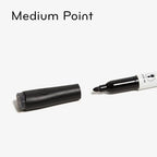 U Brands Fine Tip Dry Erase Markers with Eraser, Low Odor Whiteboard Markers Fine Tip, Assorted Bright Colors, Set of 10