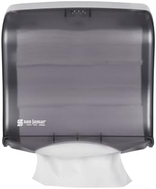 SANT1755TBK - Ultrafold Fusion C-fold amp; Multifold Towel Dispenser, 11 1/2x5 1/2x11 1/2, Black (Pack of 2)
