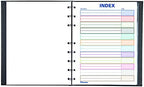 Blueline Notepro Composition Notebook, Black, 9.25 x 7.25 inches, 192 Ruled Pages (A9C.81) - (Pack of 5)