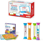 hand2mind Elkonin Boxes Magnetic Dry Erase Boards Set & Mindful Maze Boards & Sensory Fidget Tubes