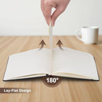 ViVin 24 Pack A5 Hardcover Lined Notebook,192 pg College Ruled 5.5x8.3