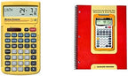 Calculated Industries Material Estimator Calculator (4019) + Construction Master Pro Workbook and Study Guide (2140)