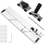 40" Capacity Board Mounted Mat Cutter for Framing – Simplex Elite Mat Cutter with 45° Bevel & Straight Cutting Heads, for Picture Frames, Artwork, Photography & DIY Projects, with Blades & Wrench