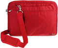 Navitech Red Water Resistant Graphics Tablet Bag - Compatible with Krishna Enterprises LCD 8.5 Inch Writing Tablet
