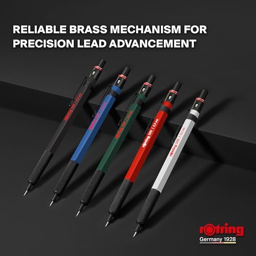 Rotring 500 Mechanical Pencil, Blue Barrel, 0.5mm