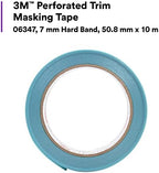 3M Perforated Trim Masking Tape 06347, 7 mm Hard Band, 50.8 mm x 10 m