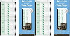 Lathem Weekly Employee Time Card Pack, 100 Count (E8-100) (Pack of 2)