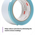 3M Perforated Trim Masking Tape 06347, 7 mm Hard Band, 50.8 mm x 10 m