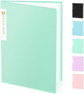 Sooez Binder with Plastic Sleeves 18-Pocket, Displays 36 Pages, 8.5x11 Presentation Folders with Clear Sheet Protectors, Art Portfolio Binder for Certificate & Office Project, Document Organizer