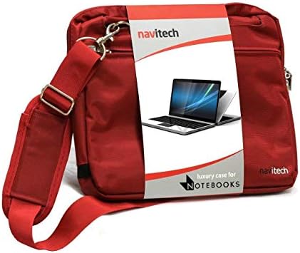 Navitech Red Graphics Tablet Case/Bag Compatible With Grandbeing 12Inch LCD Writing Board Drawing Art Tablet