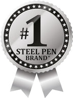 Zebra Pen STEEL G-750 & F-701 & M-701 Pen and Pencil Gift Set, 3-Pack
