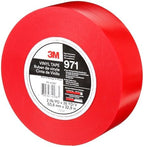3M Durable Floor Marking Tape 971, Red, 2 in x 36 yd, 17 mil, 1 Roll