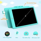 BUKEBU LCD Writing Tablet,8.5 inch Colorful Doodle Board for Kids (Blue)