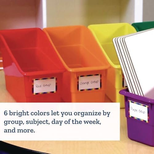 Really Good Stuff Durable Book & Binder Holders, 12-Pack, Purple