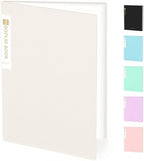 Sooez Binder with Plastic Sleeves 18-Pocket, Displays 36 Pages, 8.5"x11"