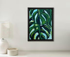 Kate and Laurel Sylvie Blank Framed Canvas Wall Art; 10x13 Black Beaded; Vintage Modern Empty Canvas for Paint-Your-Own Art; Ready to Paint Premium Canvas Already Framed