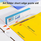 Self-Adhesive Prong Paper Fasteners - IMLIKE 100 PCS Metal File Fasteners, 2" Capacity, 2.75" Base for Paper Folder or Files, Brown - A Good Partner for Collecting Papers (Pack of 4)