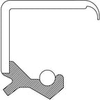 National 472439 Man Trans Output Shaft Seal