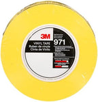 3M Durable Floor Marking Tape 971, Yellow, 4 in x 36 yd, 17 mil, 1 Roll