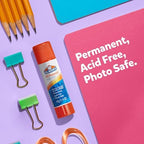 Elmer's All Purpose School Glue Sticks, Acid-Free and Washable, Clear, 7 Grams, 30 Count - Craft Projects, Poster, Classroom Supplies, #1 Teacher Brand
