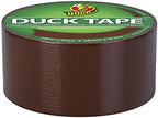 Duck Brand 1304965 Color Duct Tape, Single Roll, Brown, 60 Foot